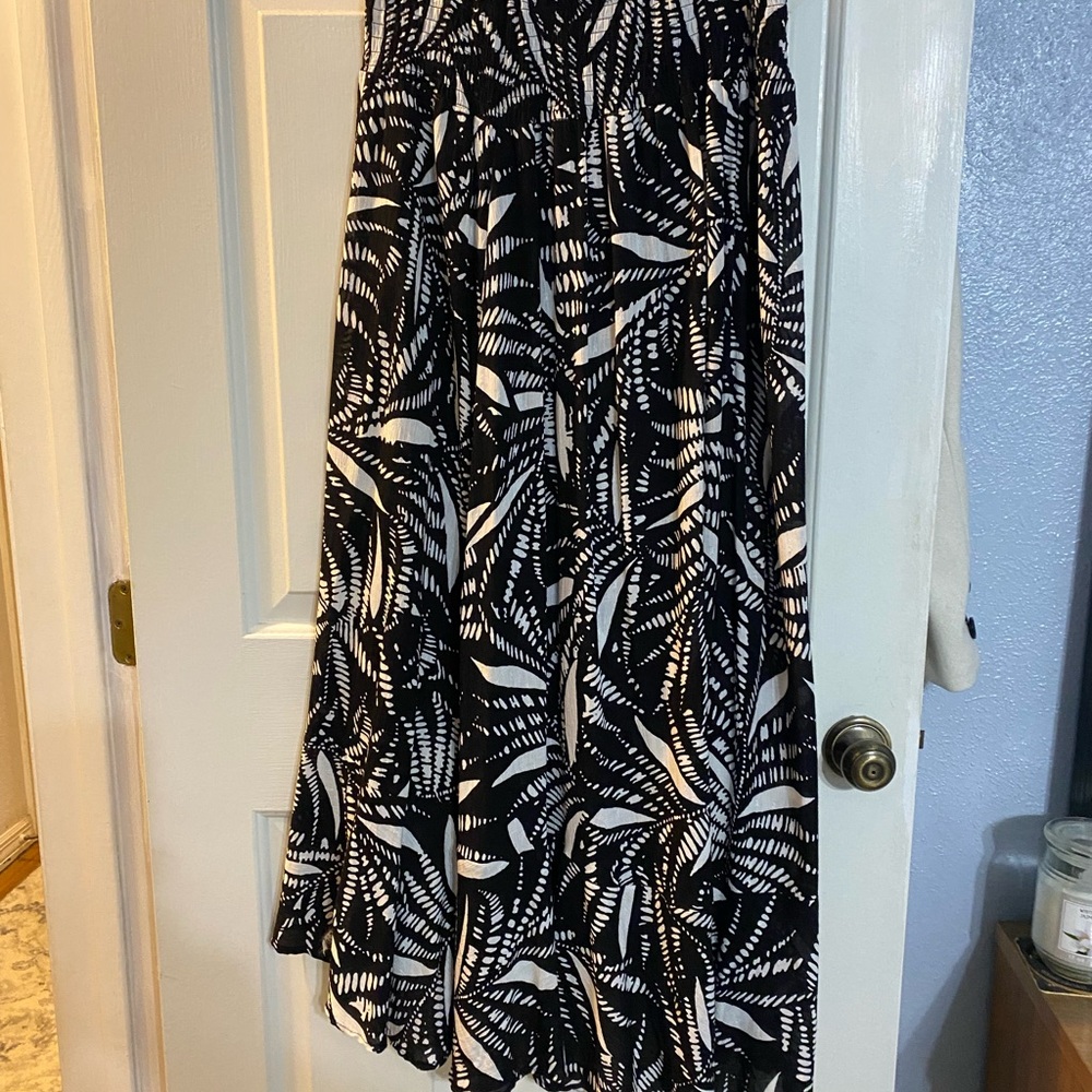 Rachel Zoe Black and White Maxi Skirt